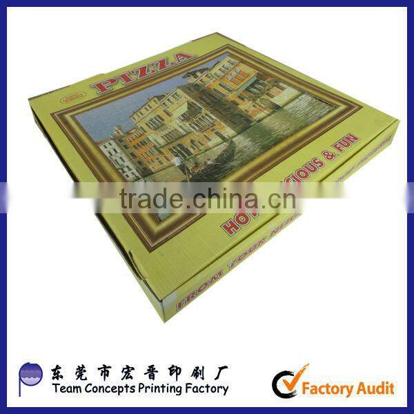 2014 Italy new style pizza boxes with logo