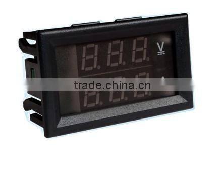 Red+Blue DC0-100V 0-100A digital ampere-voltage meter J00035