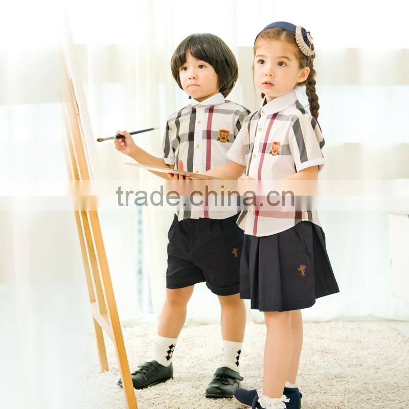 Pastoral, bmi, stripes, princess, lovely summer elementary school kindergarten suit of preppy