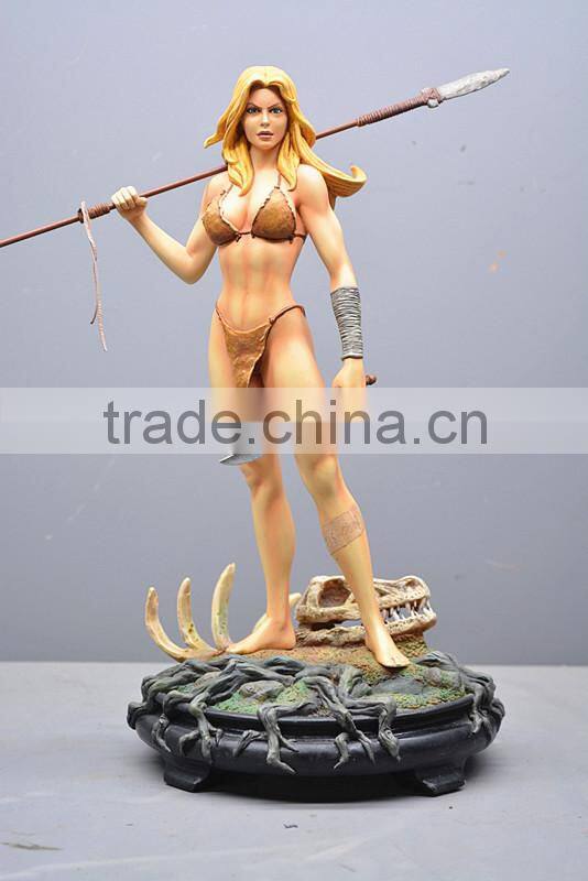 Wholesale Custom Resin Figure,Adult Sexy Figure,Sexy Gigl Hunter Made in China