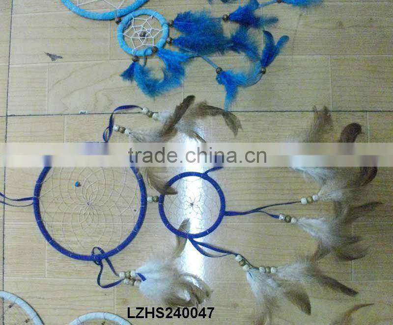 Framed Indian bear Dream Catcher Wall Decor LZHS230891