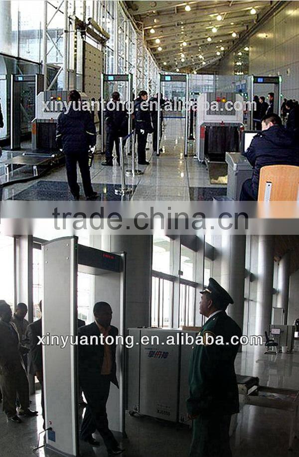 XYT2101B Professional Advanced Portable Multi Zones Walk Through Metal Detector