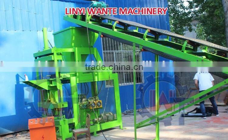 WANTE BRAND WT2-10 clay brick making machine no need burn for sale