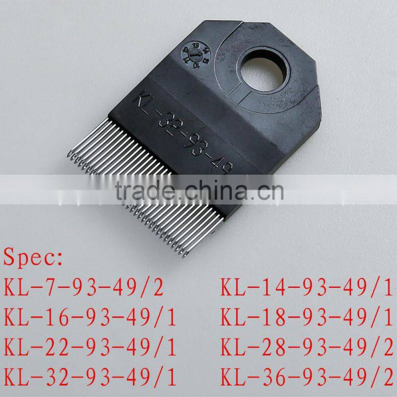 warp knitting spare parts plastic guide needle KL-18-93-49/1 Karl Mayer/Liba warp knitting machine
