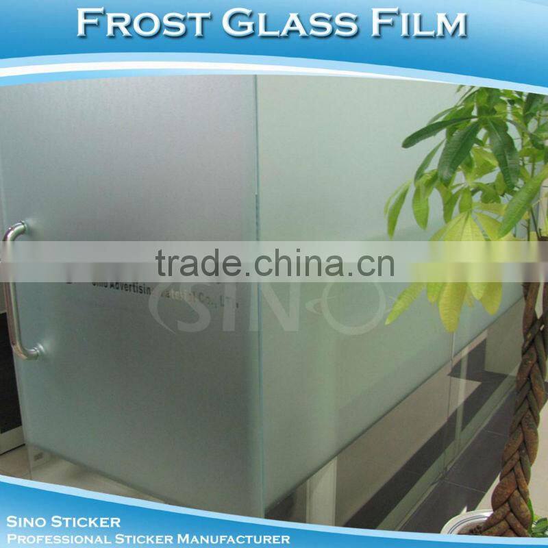 SINO STICKERS 1.2*50M Frosted Self Adhesive Glass Film