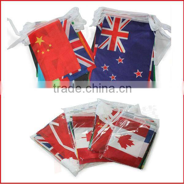 75D polyester flag with best quality,14*21cm Russia table flag,country flag