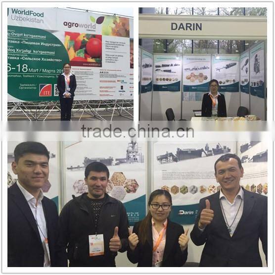 Low Cost Inflating Extrusion Corn Snack Food Machinery