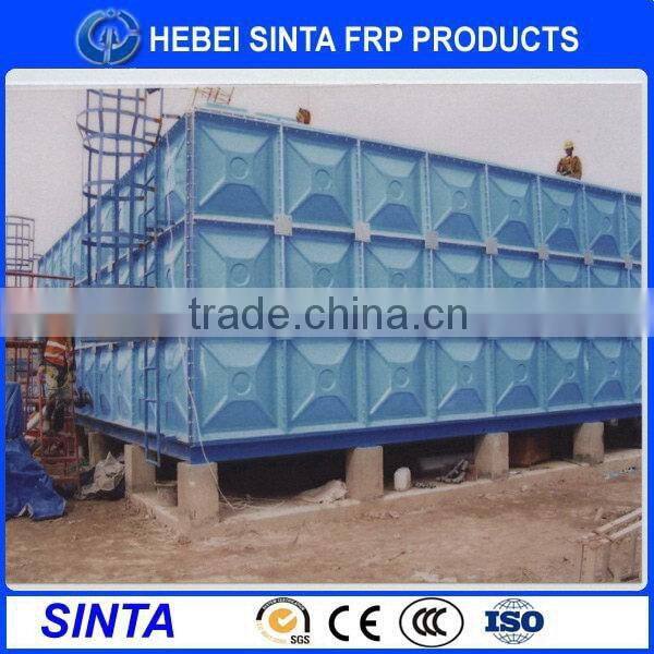 China manufacture high quality pressure galvanized steel water tanks