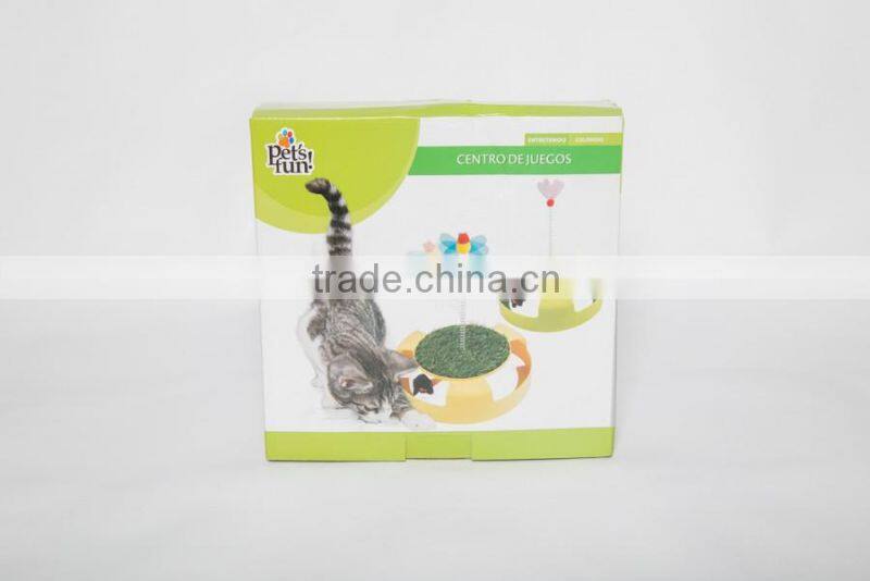 wholesale pet toys cat toy catch the mouse with rabbit fur