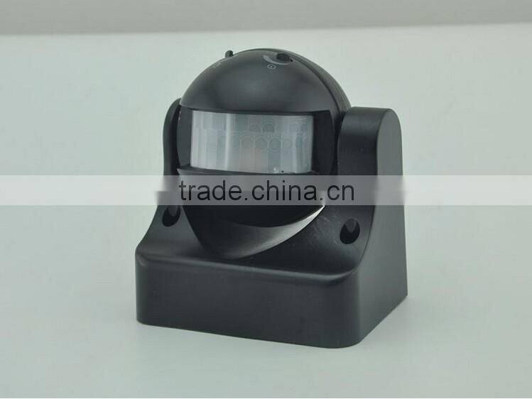 IP44 CE 180 degree infrared PIR motion sensor switch