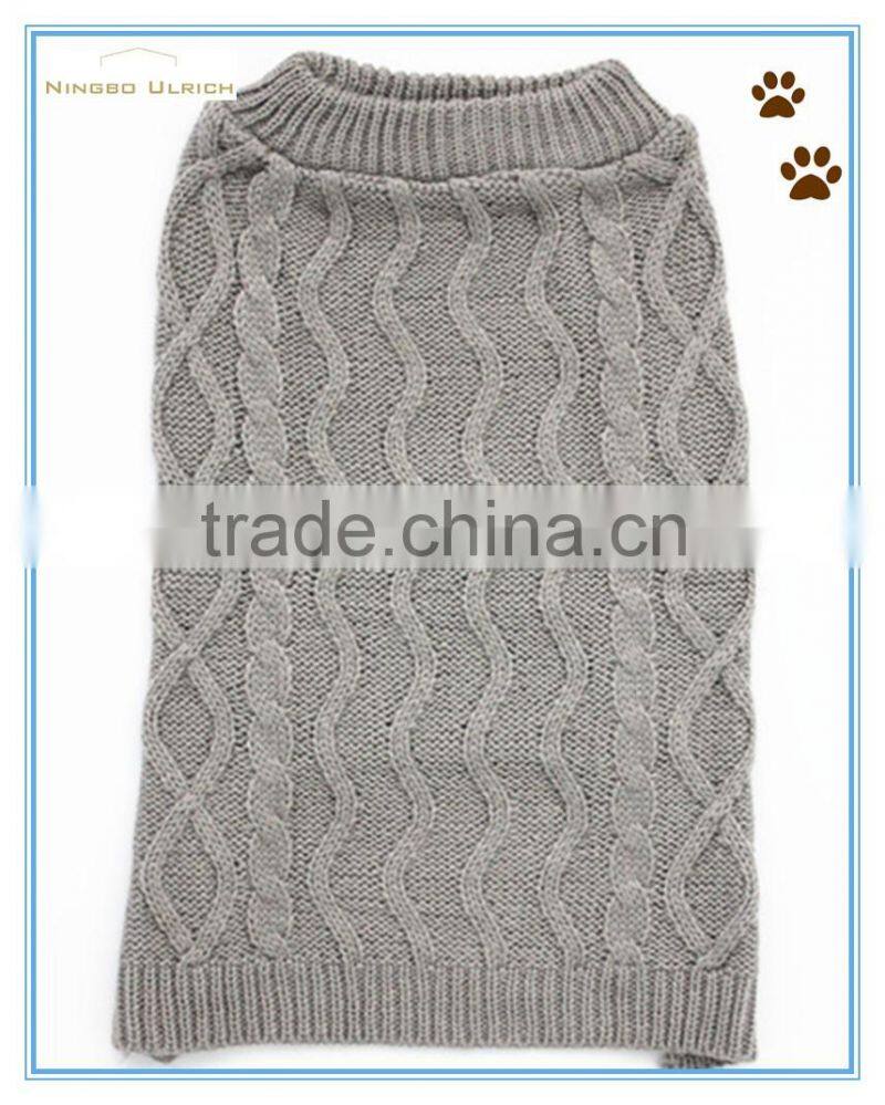 M5 fashion marbled knitted dog sweater