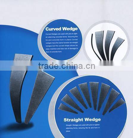 concrete aluminum formwork standard pin wall tie wedge