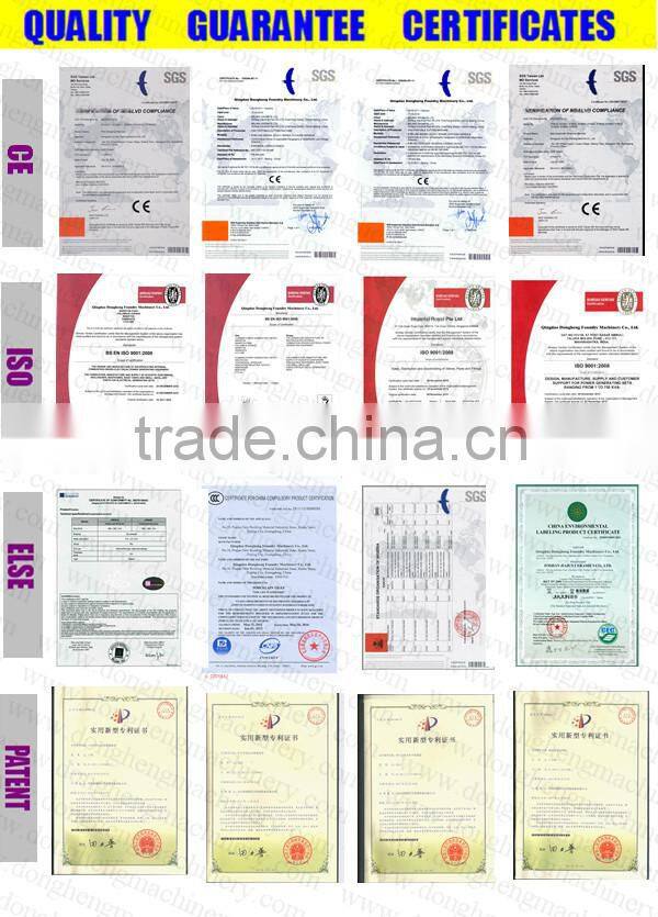 metal casting sand moulding machine, jolt squeeze sand molding machine energy saving ISO9001 certified