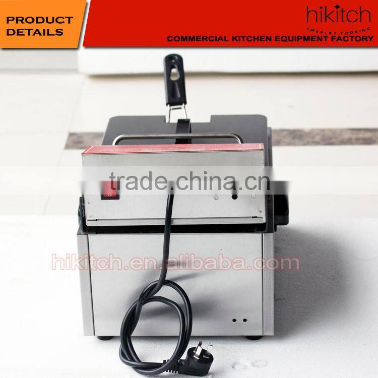 commercial Food Machinery table top small NC electric deep fryer machine