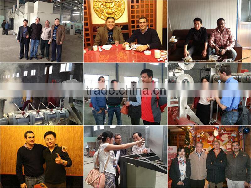 Floating fish feed extruder machine / pre-conditioned extruder / pet food extruder