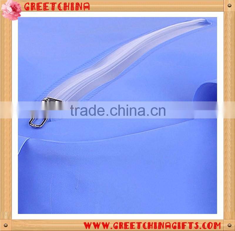 Promotional Bag Waterproof Dry and Wet Separation Waterproof Swim EVA Beach Bag With Slippers Hold