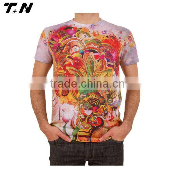 Wholesale cheap sublimated T-shirt