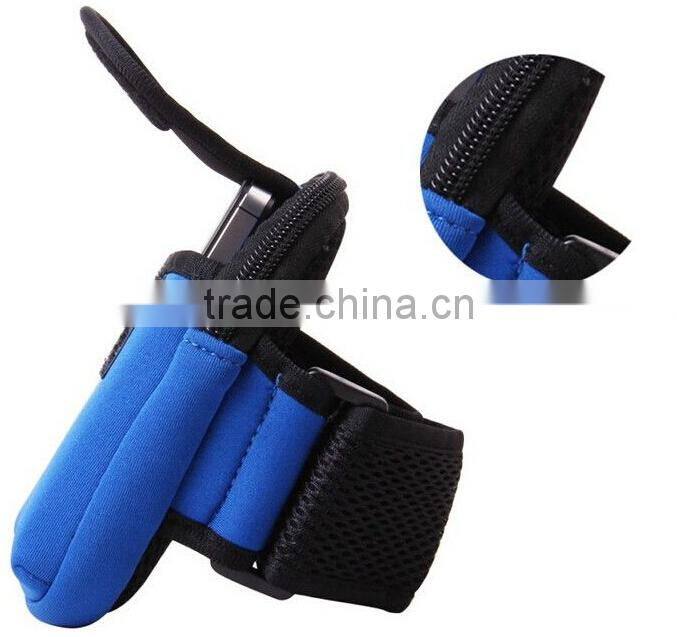 Fitness Cycling Sports Running Wrist Pouch Mobile Cell Phone Arm Band Bag Wallet