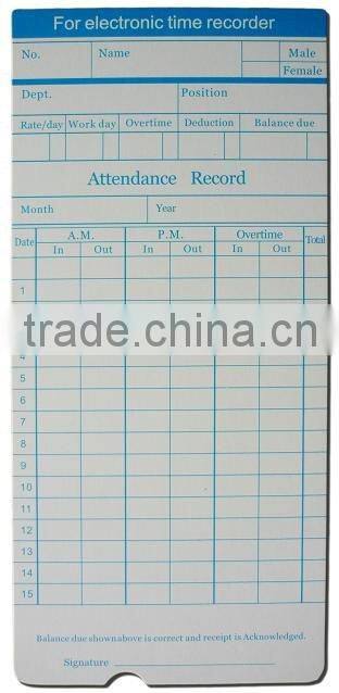 time recorder ribbon