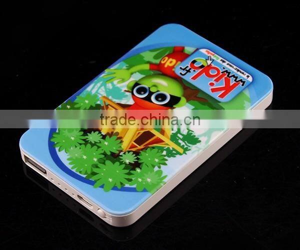 2500mAh Full Color Printing Combo LED Logo USB Power Bank