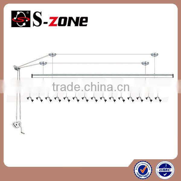 Factory direct aluminium folding hanging clothes drying rack