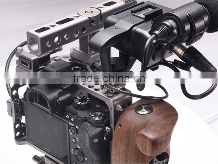 TILTA ES-T17A S0ny Alpha A7S II A7R II Mk2 Lightweight rig Cage Baseplate HDMI Wooden Handle