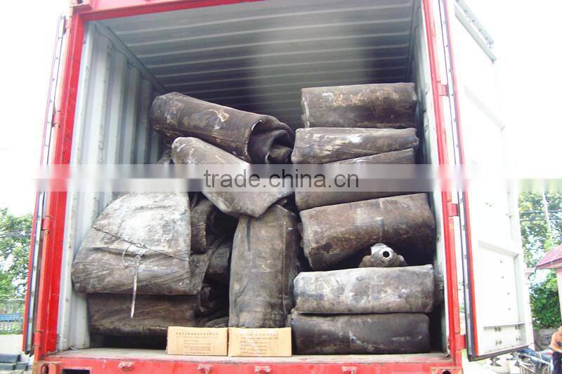 world widely used top quality of marine inflatable rubber ship launching airbag