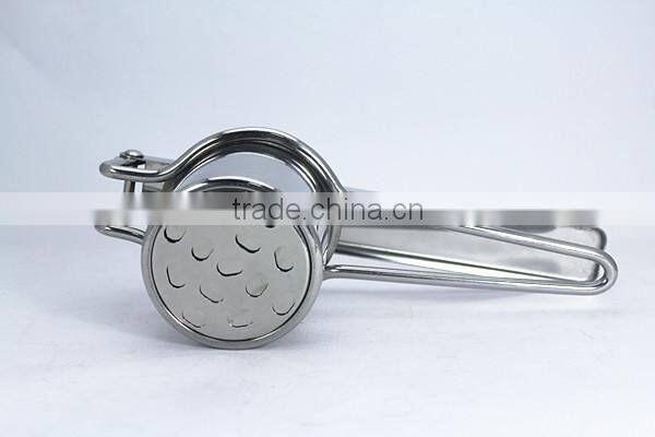 Stainless Steel Potato Ricer With 4 Disks, Potato Masher