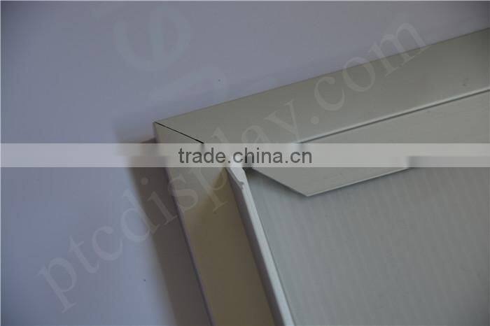 Square profile hollow board back board sublevel open snap frame