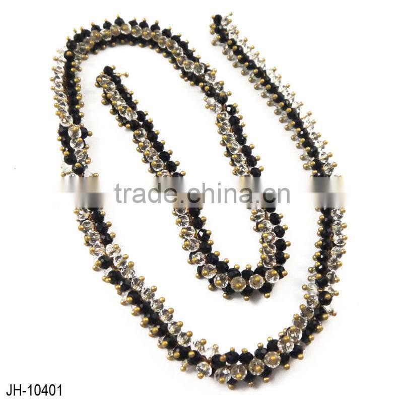 DIY Beaded Cluster Brass Chain Used for Jewelry, Garment, Light, Curtain, handbag