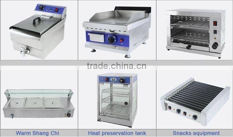 Electric Cast Iron Stainless Steel Griddle with CE certification