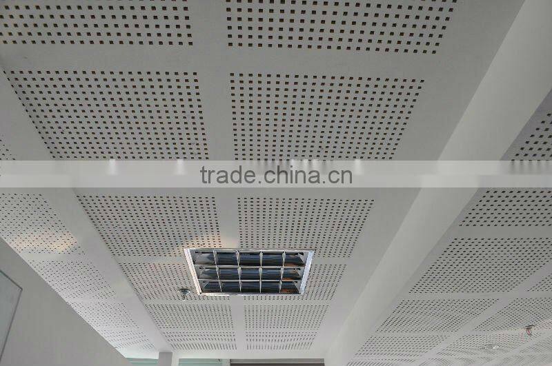 Irregular Circle Hole perforated gypsum board