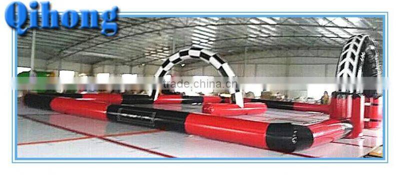 factory price inflatable soap soccer field, water soccer field