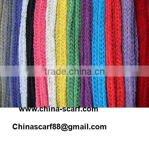 woolen neck scarf green scarf