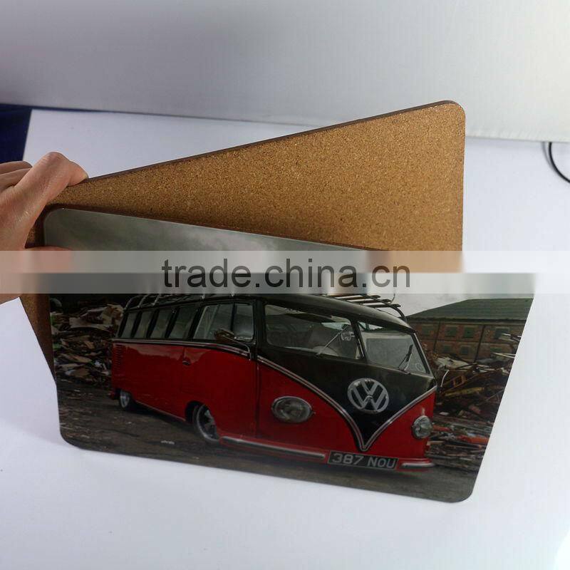 Baby table mats/kids table mat/cork table mats