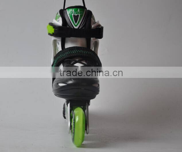 Quality and safety size adjustable inline skate for kids with ce