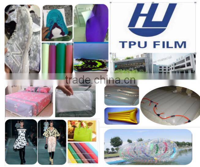 Colored TPU Sheet for fashion bags/raincoat/lady shoes