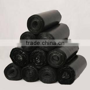 hdpe large and strong black plastic garbage bags