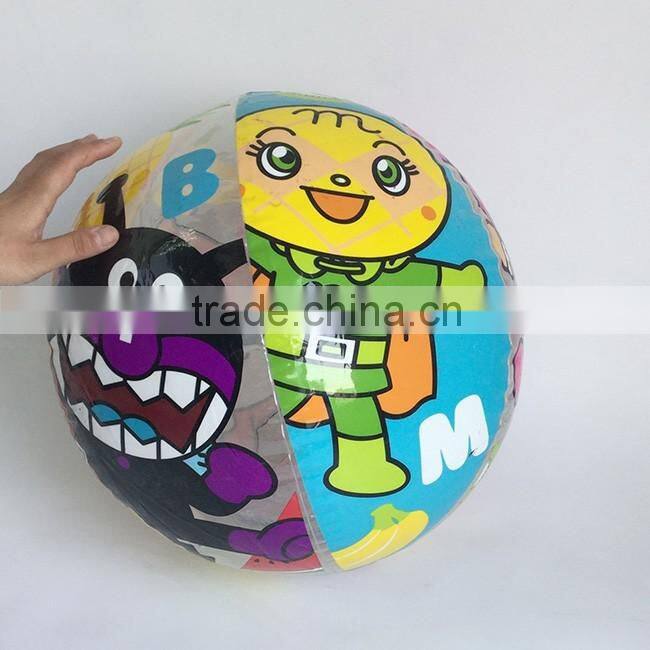 colorful ellipse beach ball, kids US flag beach ball