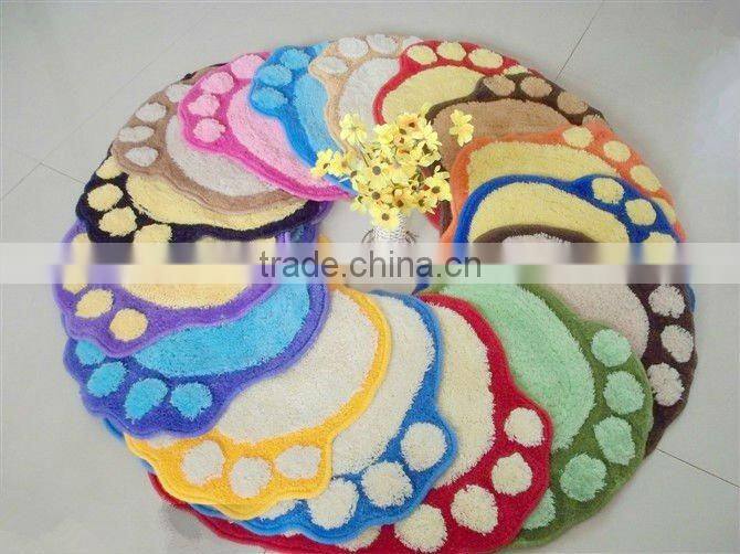 Microfibre decorative kids sticky mat