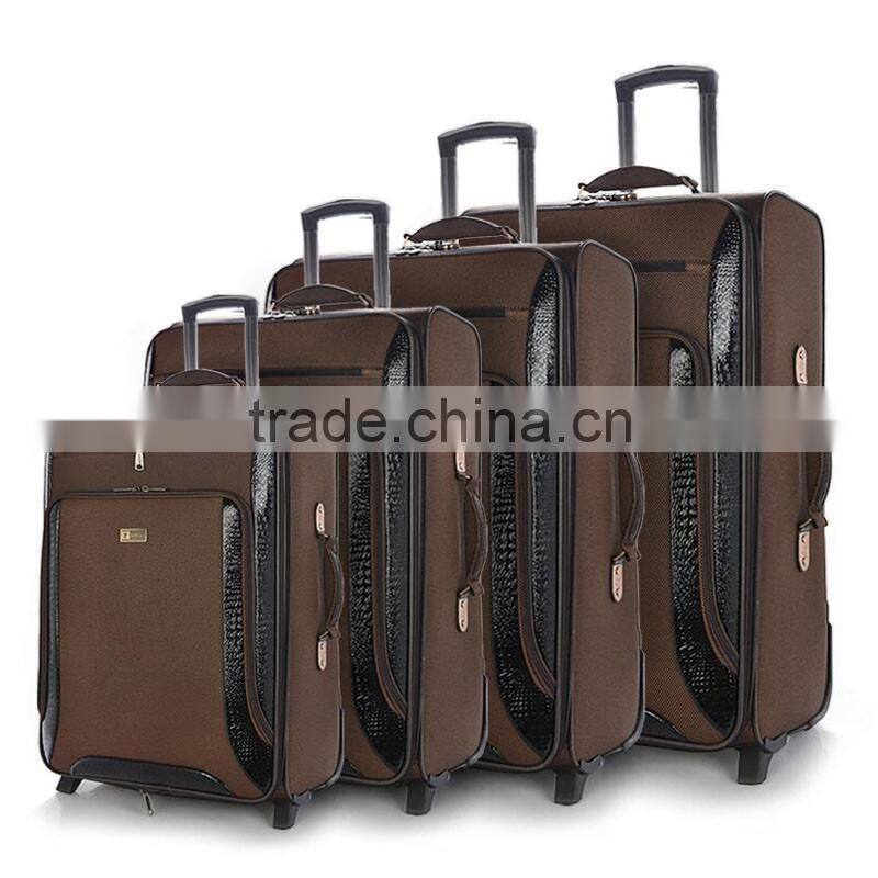 Hot Sell PU Leather Luggage Factory In China