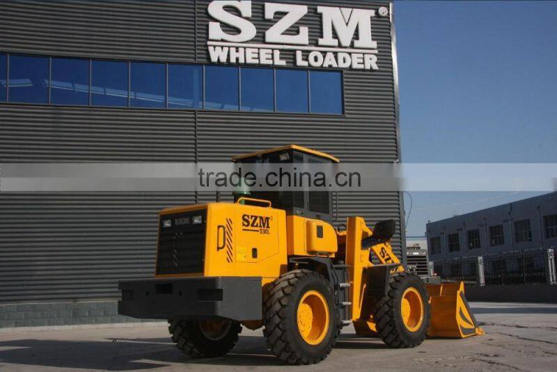Construction equipment wheel loader SZM 930L with acessories