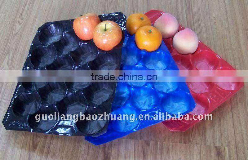 Coloerful round bottom tray