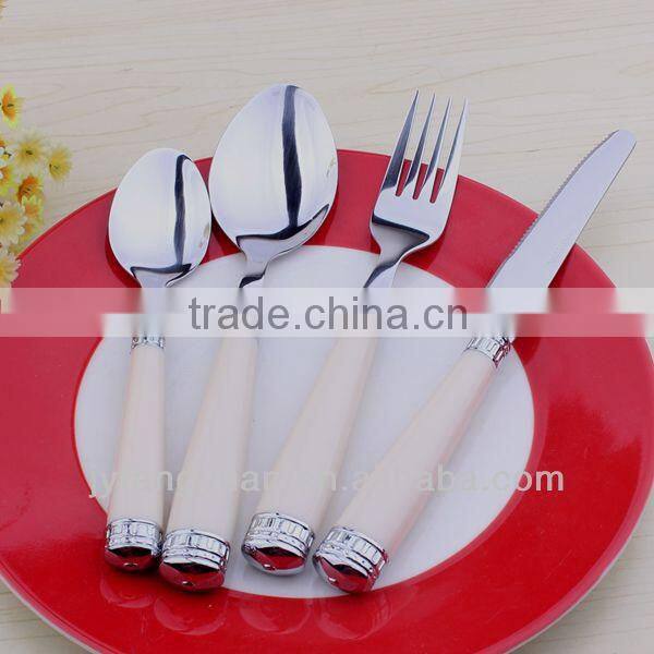 High Grade Stainless Steel Gold Plated Flatware Wholesale
