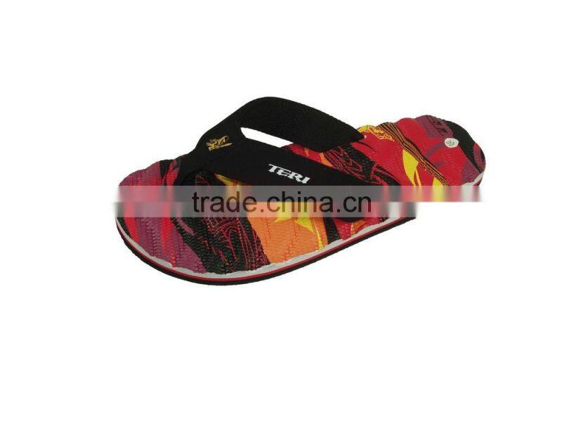 beach leather rubber slipper
