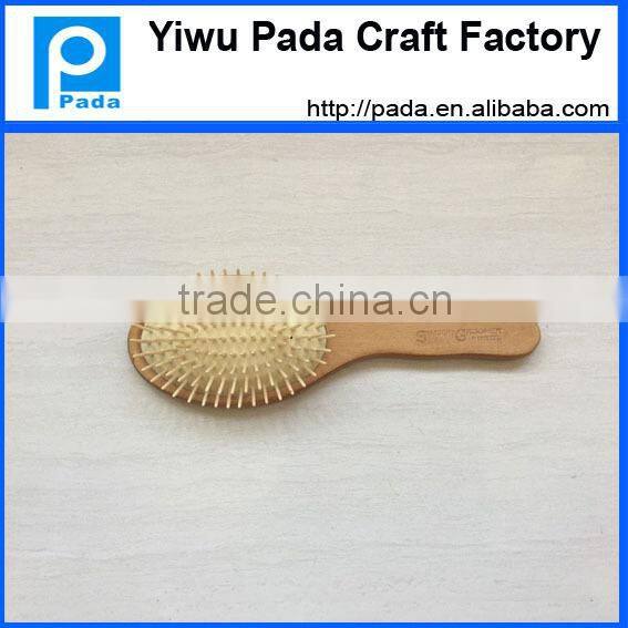 wood round hair brush with boar bristle,rotating hair brush,professional salon hair brush