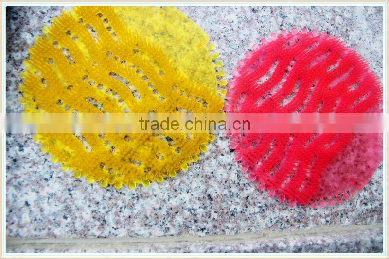 OEM manufacture EVA wave urinal screen BG-1007-3 with lot of scents