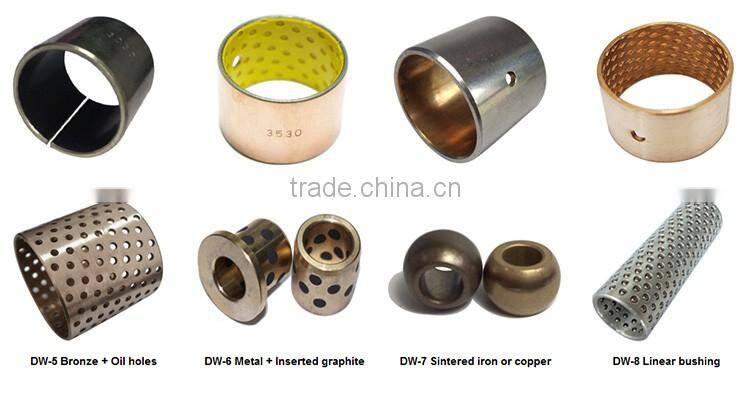 Drawing customized factory supplied steel basis ptfe coated sliding bearing