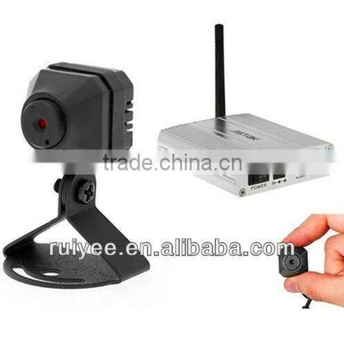 RY-801E CCTV Security Video Surveillance Hidden Pinhole Mini battery powered Wireless Nanny Camera