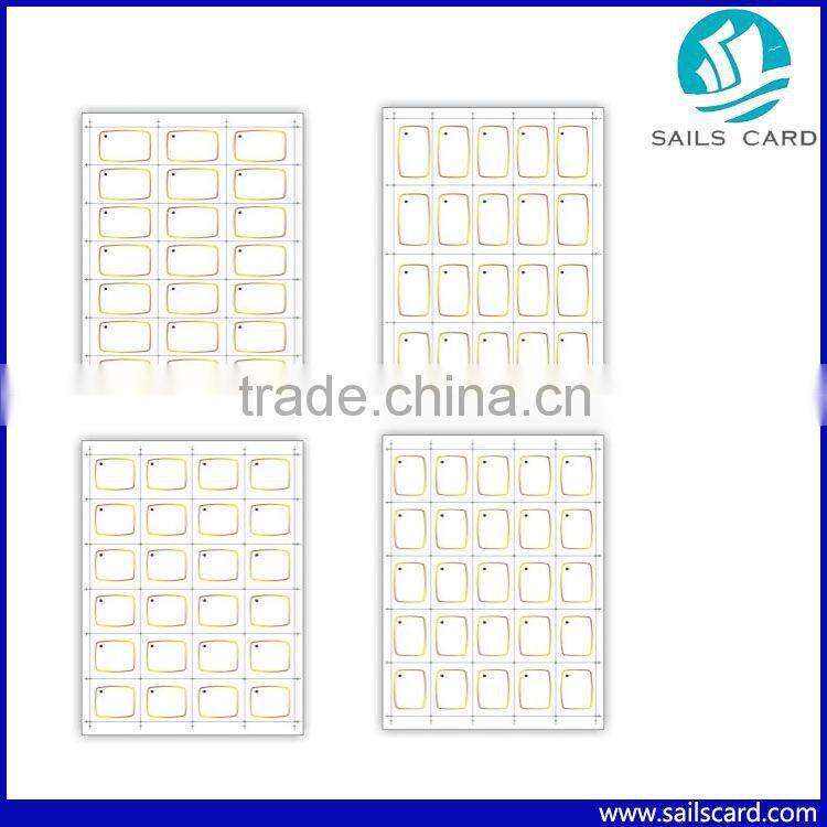 0.4mm/ 0.45mm/ 0.5mm Contactless Smart Card Inlay